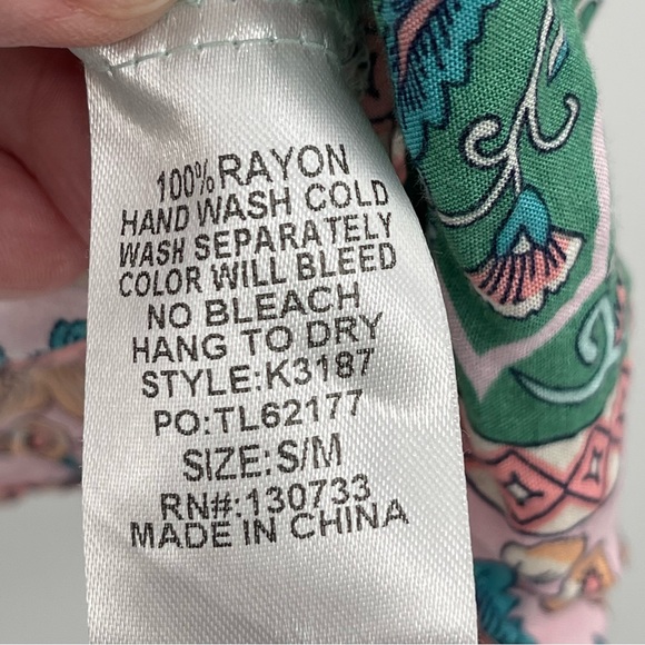 Umgee Boho Open Front Floral Kimono - Picture 7 of 9